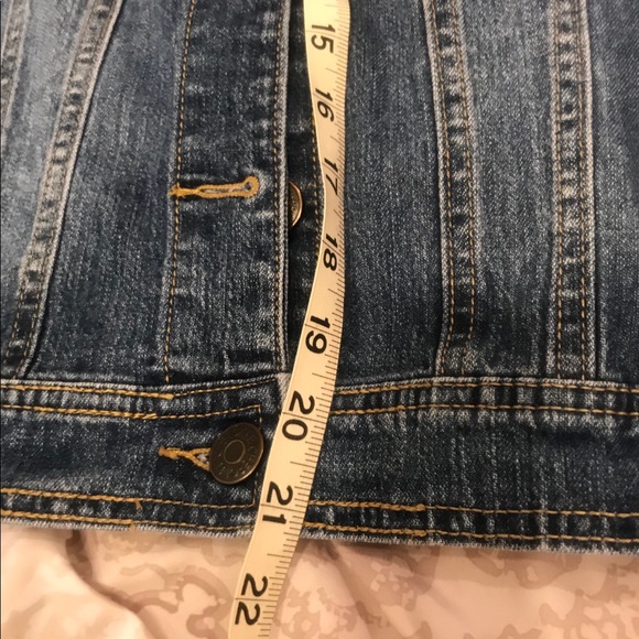 SOLD💘Jean Vest💘 Perfect!! - Picture 7 of 8